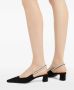 Giuseppe Zanotti Brendha slingback pumps met kristal Zwart - Thumbnail 4