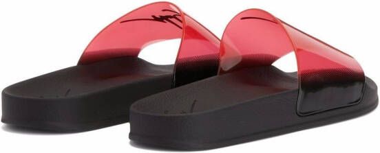 Giuseppe Zanotti Brett slippers Rood