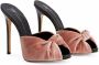 Giuseppe Zanotti Bridget fluwelen sandalen Roze - Thumbnail 2