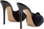 Giuseppe Zanotti Bridget fluwelen sandalen Zwart - Thumbnail 3