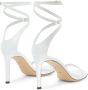 Giuseppe Zanotti Catia leren sandalen Wit - Thumbnail 3