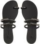 Giuseppe Zanotti Catia leren sandalen Zwart - Thumbnail 4