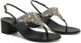 Giuseppe Zanotti Clarett 40 mm sandalen verfraaid met kristallen Zwart - Thumbnail 2