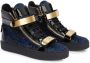 Giuseppe Zanotti Coby high-top sneakers Blauw - Thumbnail 2