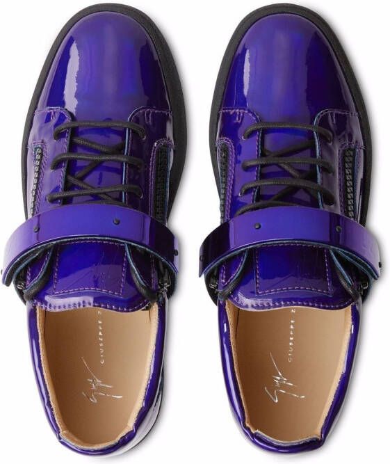 Giuseppe Zanotti Coby low-top sneakers Blauw