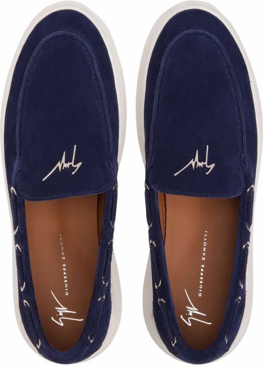 Giuseppe Zanotti Conley loafers Blauw