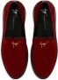 Giuseppe Zanotti Conley loafers met logoplakkaat Rood - Thumbnail 4