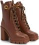 Giuseppe Zanotti Cubalibre leren enkellaarzen Bruin - Thumbnail 2