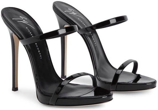 Giuseppe Zanotti Darsey sandalen met bandjes Zwart