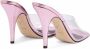 Giuseppe Zanotti Earthshine sandalen met plexi detail Roze - Thumbnail 3