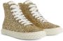 Giuseppe Zanotti Eco-Blabber high-top sneakers Goud - Thumbnail 2