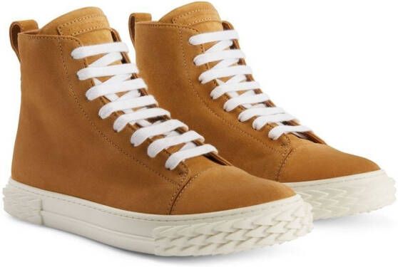 Giuseppe Zanotti Ecoblabber high-top sneakers Bruin