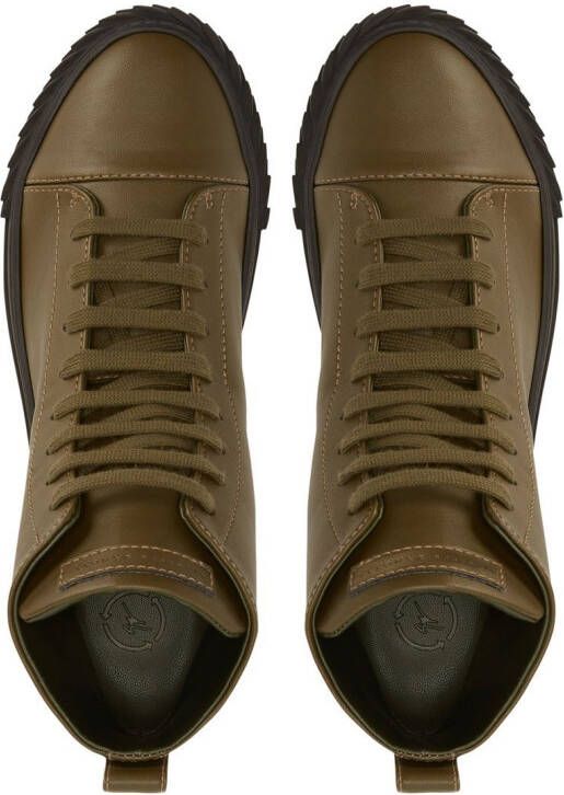 Giuseppe Zanotti Ecoblabber high-top sneakers Groen