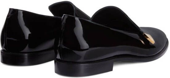 Giuseppe Zanotti Eflamm slip-on loafers Zwart