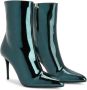 Giuseppe Zanotti Enkellaarzen met stilettohak Groen - Thumbnail 2