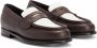 Giuseppe Zanotti Euro leren loafers Bruin - Thumbnail 2