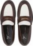 Giuseppe Zanotti Euro leren loafers Bruin - Thumbnail 4