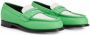 Giuseppe Zanotti Euro tweekleurige loafers Groen - Thumbnail 2