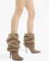 Giuseppe Zanotti Evrin leren laarzen Beige - Thumbnail 5