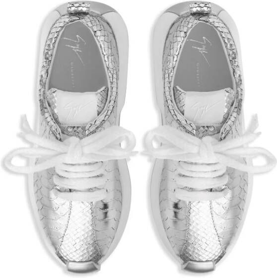 Giuseppe Zanotti Ferox low-top sneakers Zilver