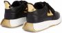 Giuseppe Zanotti Ferox sneakers met kant Zwart - Thumbnail 3