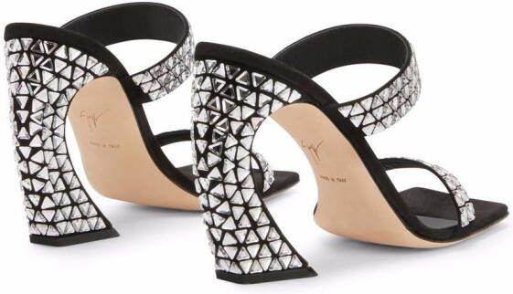 Giuseppe Zanotti Flaminia sandalen Zwart