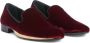 Giuseppe Zanotti Flash fluwelen loafers Rood - Thumbnail 2