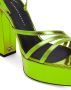 Giuseppe Zanotti Flavienne gladiator sandalen Groen - Thumbnail 4