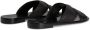 Giuseppe Zanotti Flavio leren slippers Zwart - Thumbnail 3