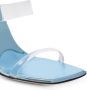 Giuseppe Zanotti Florance Plexi sandalen Blauw - Thumbnail 4