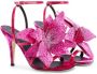 Giuseppe Zanotti Florant fluwelen sandalen Roze - Thumbnail 2