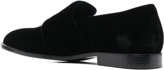 Giuseppe Zanotti Fluwelen loafers Zwart