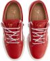 Giuseppe Zanotti Frankie leren sneakers Rood - Thumbnail 4