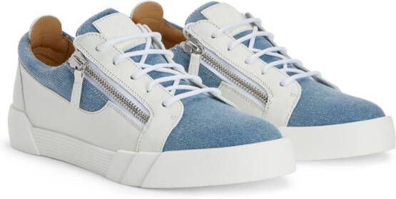 Giuseppe Zanotti Frankie low-top sneakers Wit