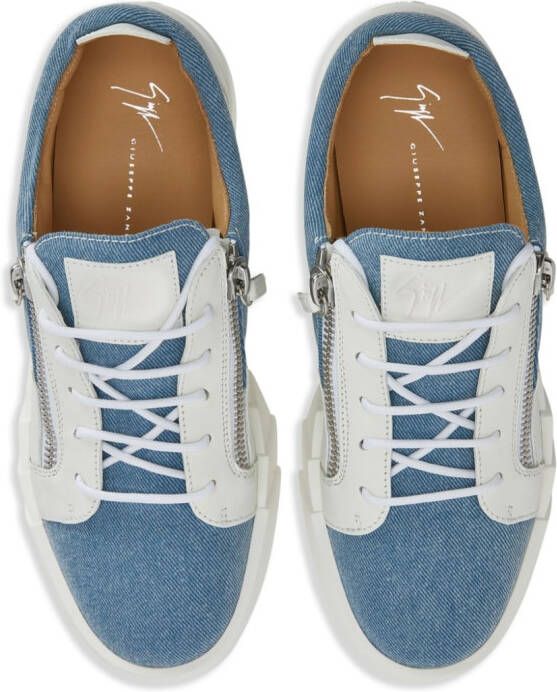 Giuseppe Zanotti Frankie low-top sneakers Wit