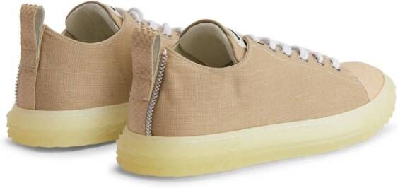 Giuseppe Zanotti Frankie low-top sneakers Beige