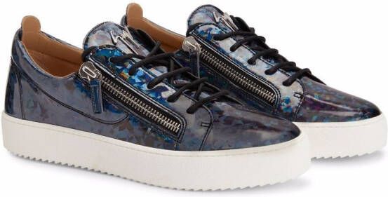 Giuseppe Zanotti Frankie low-top sneakers Blauw