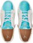 Giuseppe Zanotti Frankie low-top sneakers Blauw - Thumbnail 4