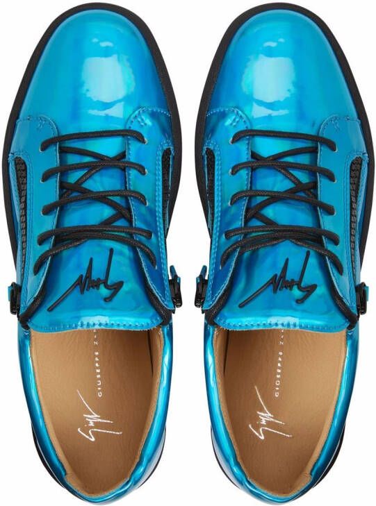 Giuseppe Zanotti Frankie low-top sneakers Blauw