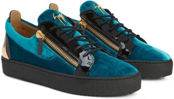 Giuseppe Zanotti Frankie low-top sneakers Blauw