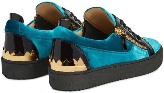 Giuseppe Zanotti Frankie low-top sneakers Blauw