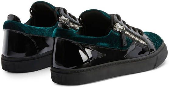 Giuseppe Zanotti Frankie low-top sneakers Groen