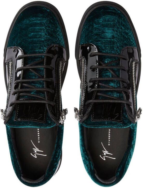 Giuseppe Zanotti Frankie low-top sneakers Groen