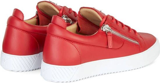 Giuseppe Zanotti Frankie low-top sneakers Rood