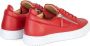 Giuseppe Zanotti Frankie low-top sneakers Rood - Thumbnail 3