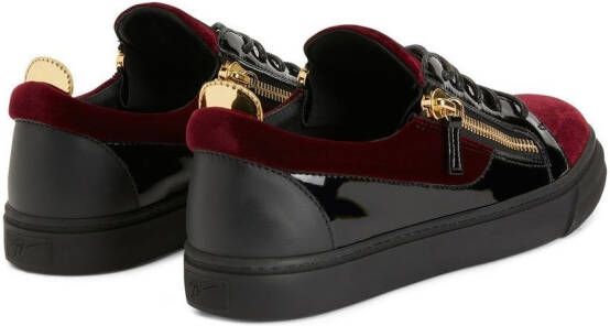 Giuseppe Zanotti Frankie low-top sneakers Rood