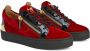 Giuseppe Zanotti Frankie low-top sneakers Rood - Thumbnail 2