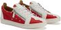 Giuseppe Zanotti Frankie low-top sneakers Rood - Thumbnail 2