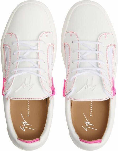 Giuseppe Zanotti Frankie low-top sneakers Wit