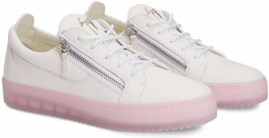 Giuseppe Zanotti Frankie low-top sneakers Wit